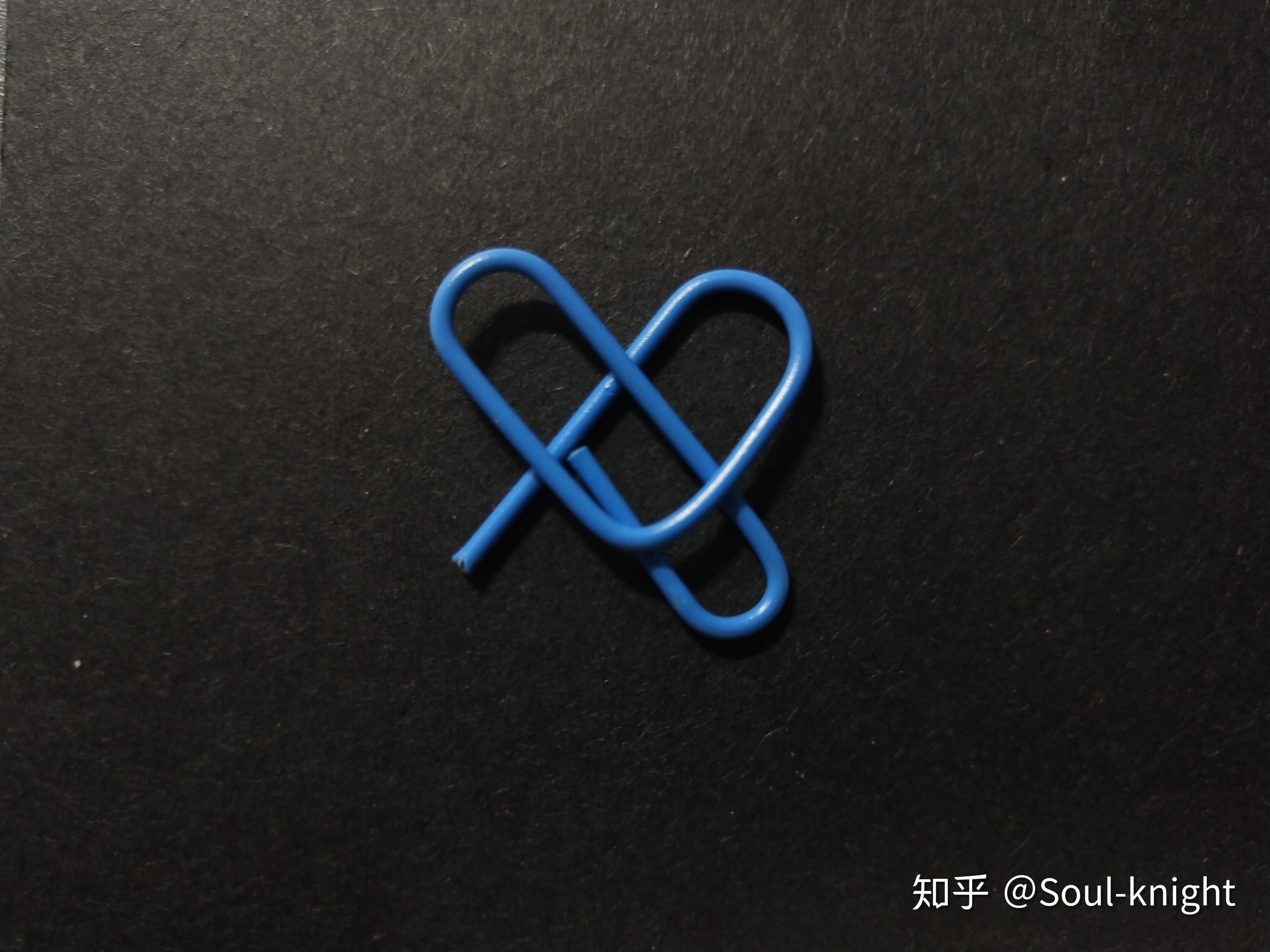 回形针怎么折成爱心形状