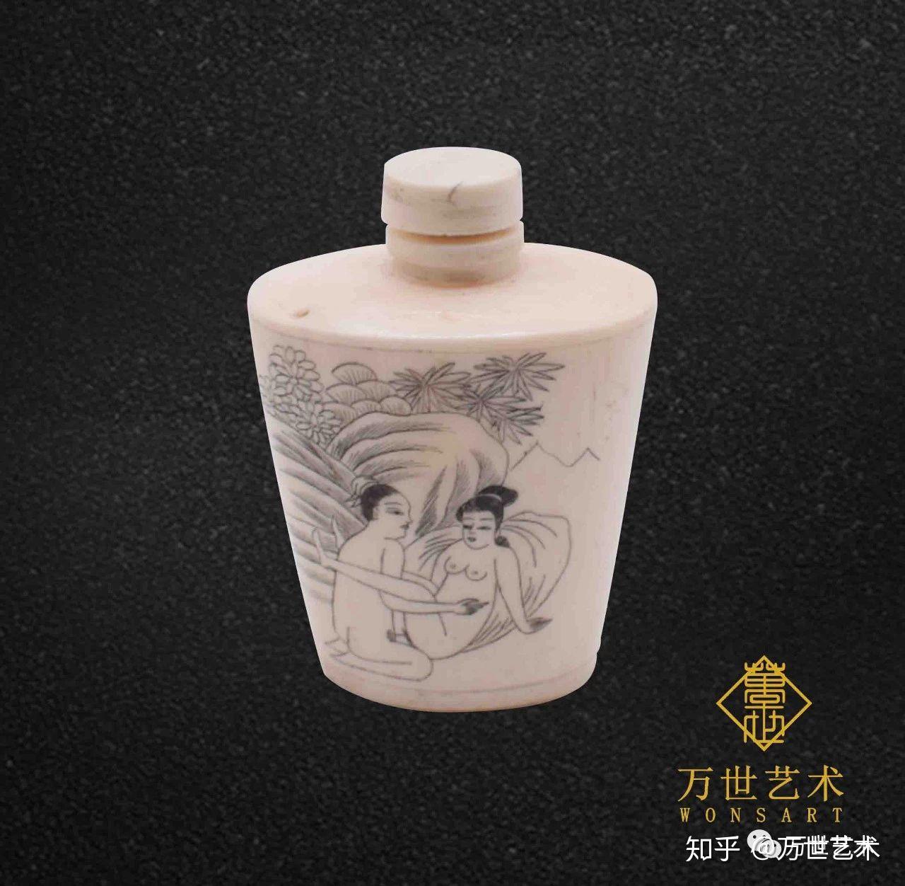 万世艺术-精品推荐】清代春宫图象牙鼻烟壶- 知乎