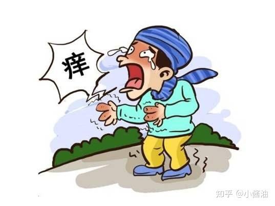 冻疮长什么样漫画图片