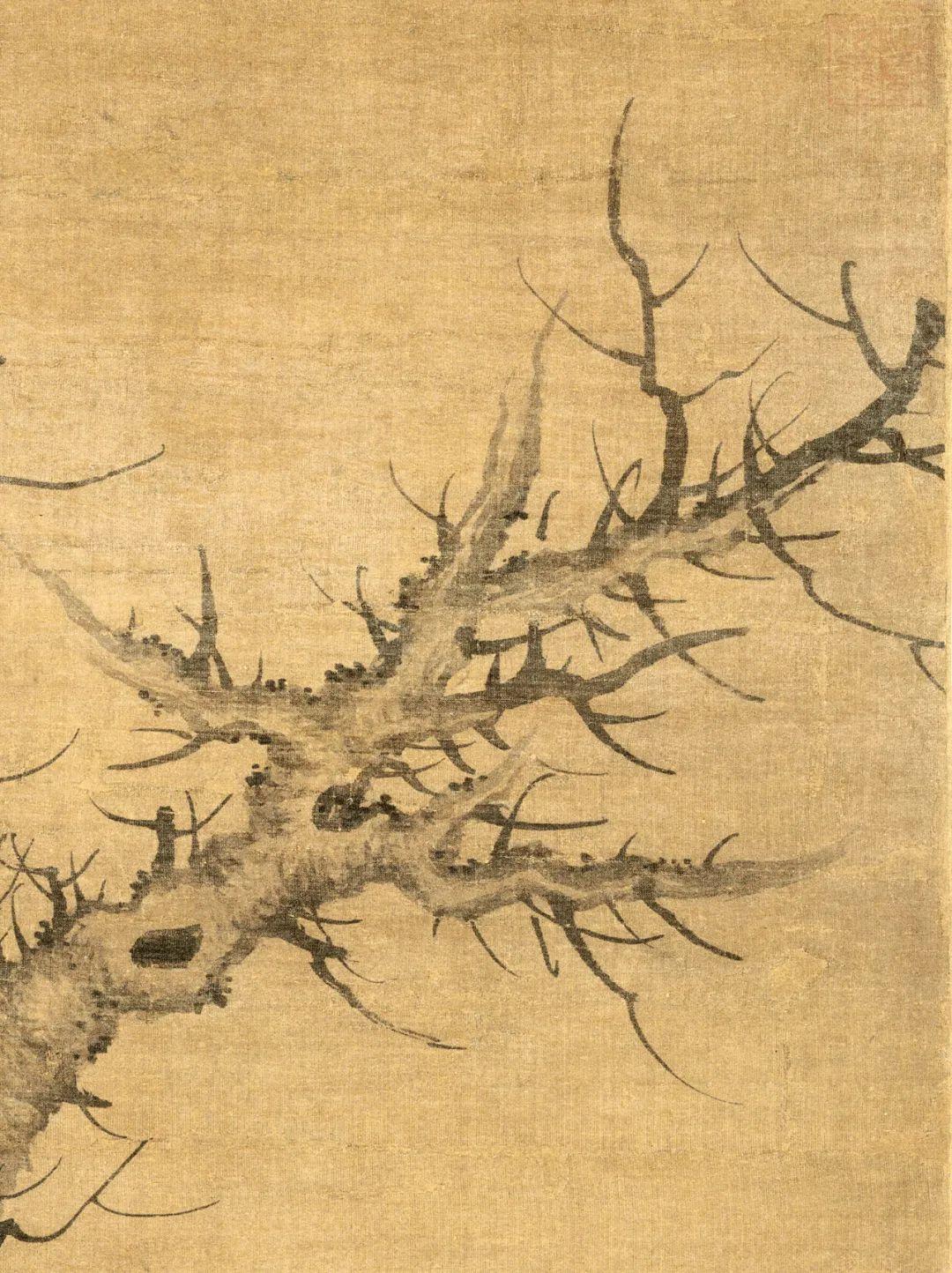 元· 李士行《枯木竹石图》 - 知乎