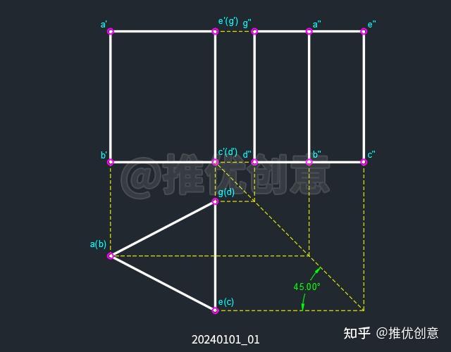 三棱柱的主视图图片