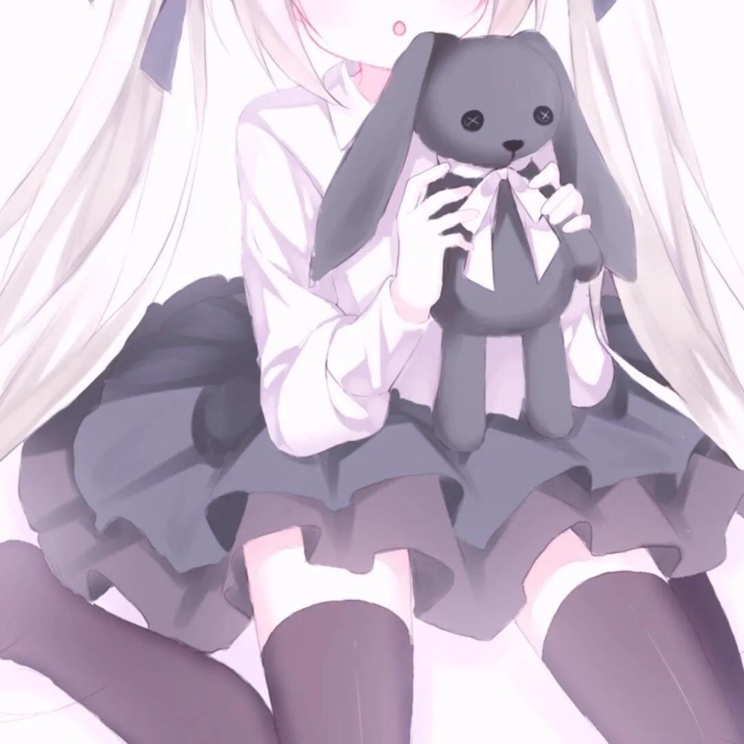 有没有抱着兔子的情侣头像? - 知乎