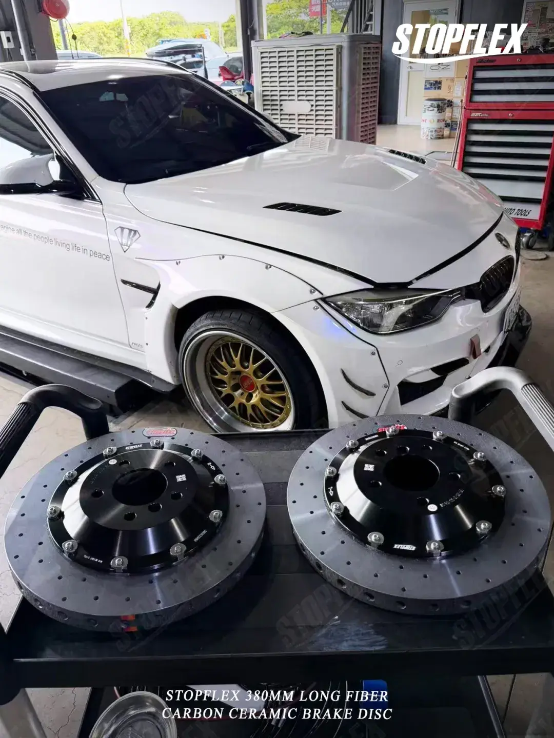 山路连续刹车不软脚|宝马F31 Alcon CAR97+STOPFLEX 碳陶改装案例