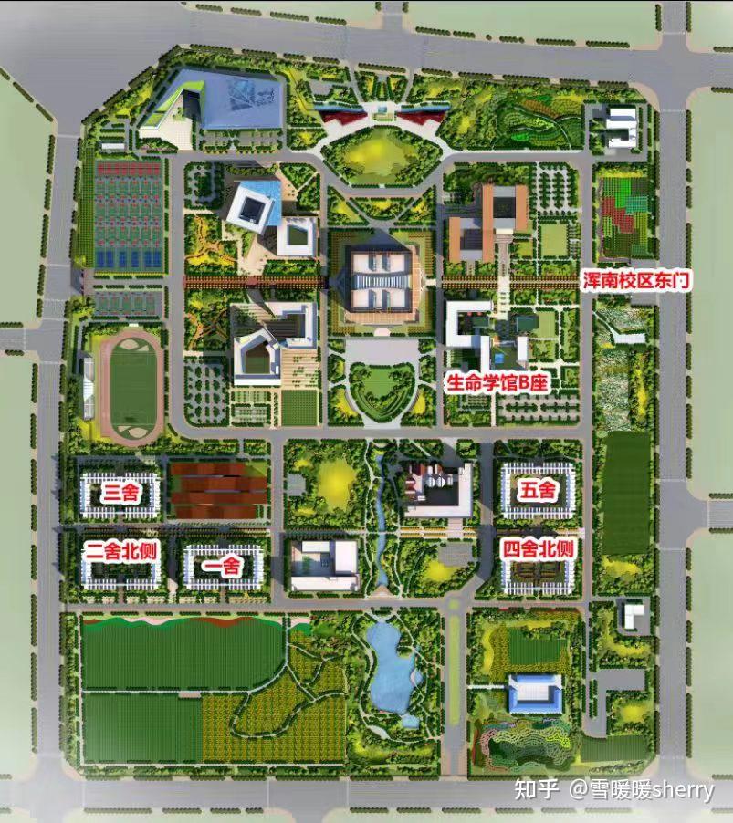 东北大学浑南校区——地图 - 知乎