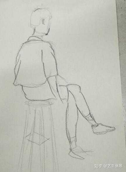 叶军的速写好的地方和不好的地方?