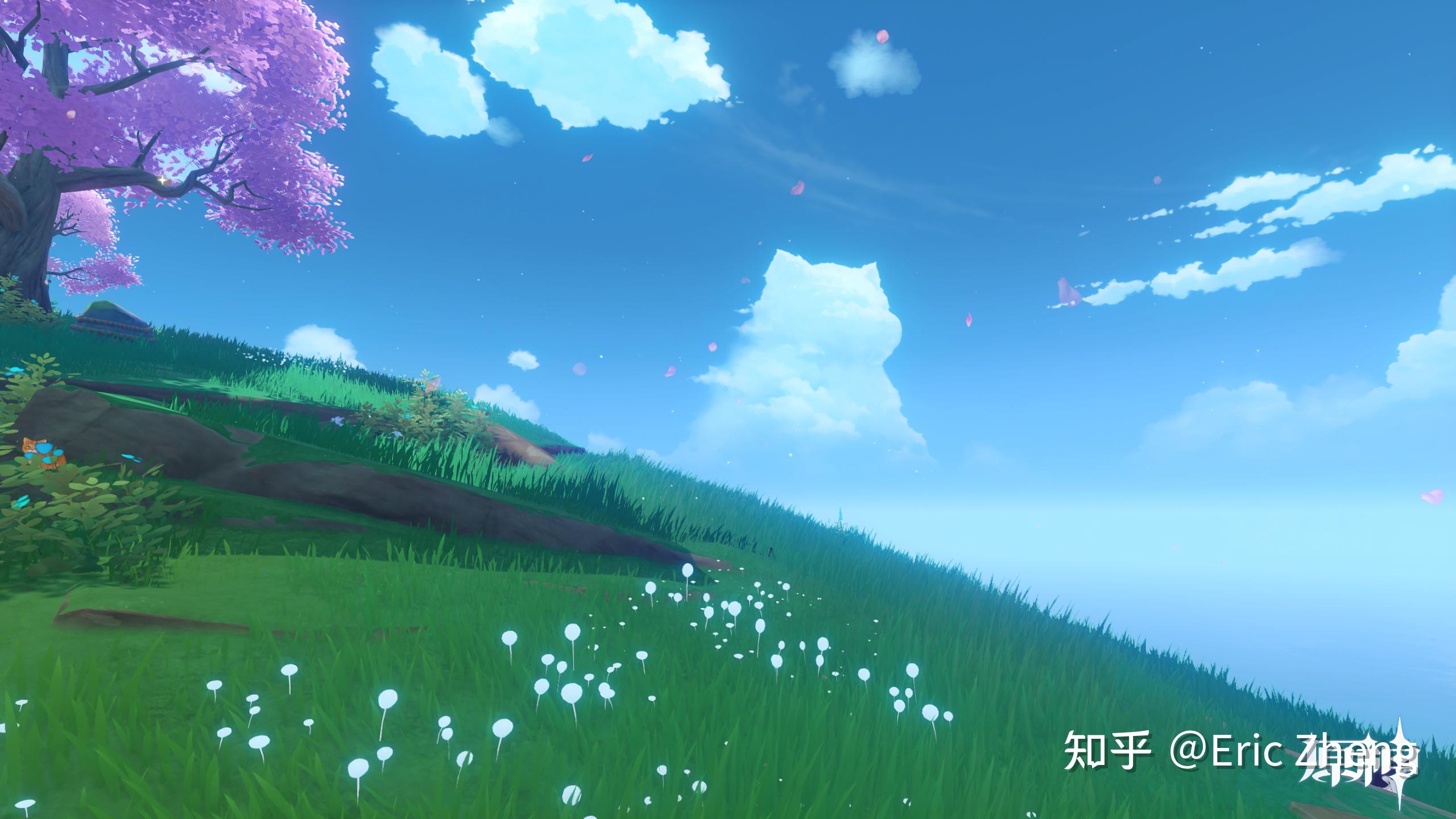 《原神》游戏中,哪些场景,风景地点适合截图当电脑桌布壁纸? - 知乎