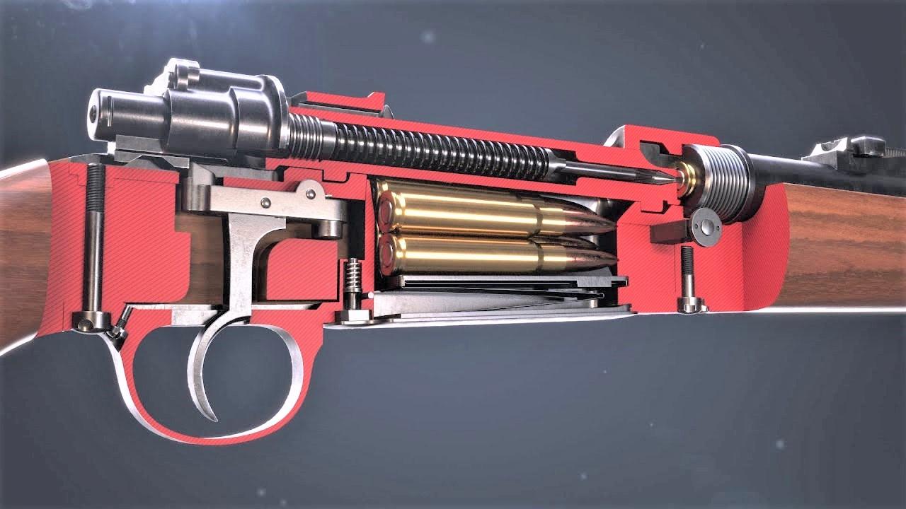 kar98k狙击步枪工作原理