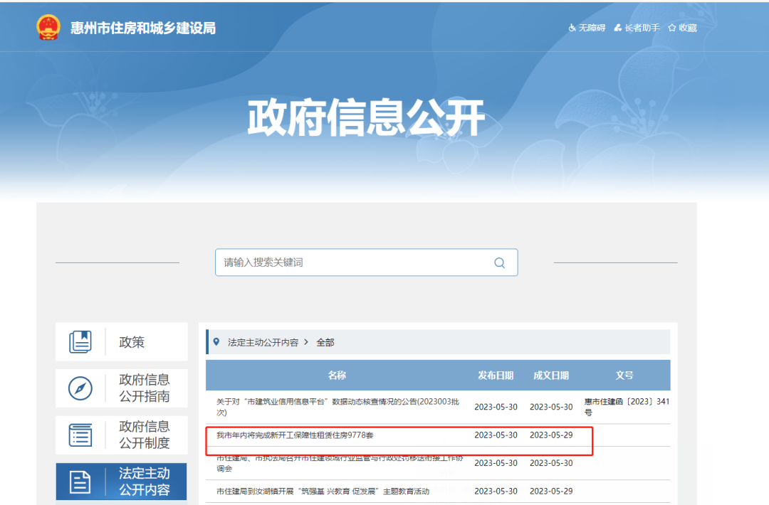 买不起房？没事！惠州今年提供9778套保障房！ - 知乎