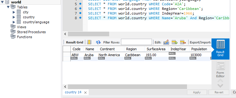 Country Database Sql SQL速成教程丨MySQL - 知乎