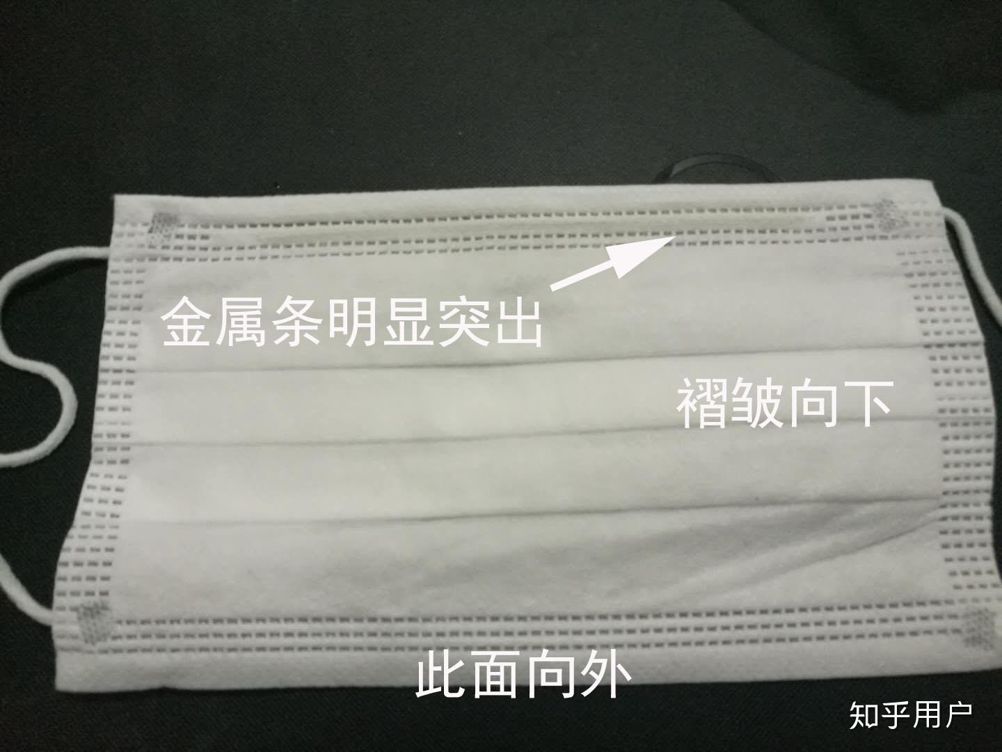 如何分辨一次性口罩的正反面