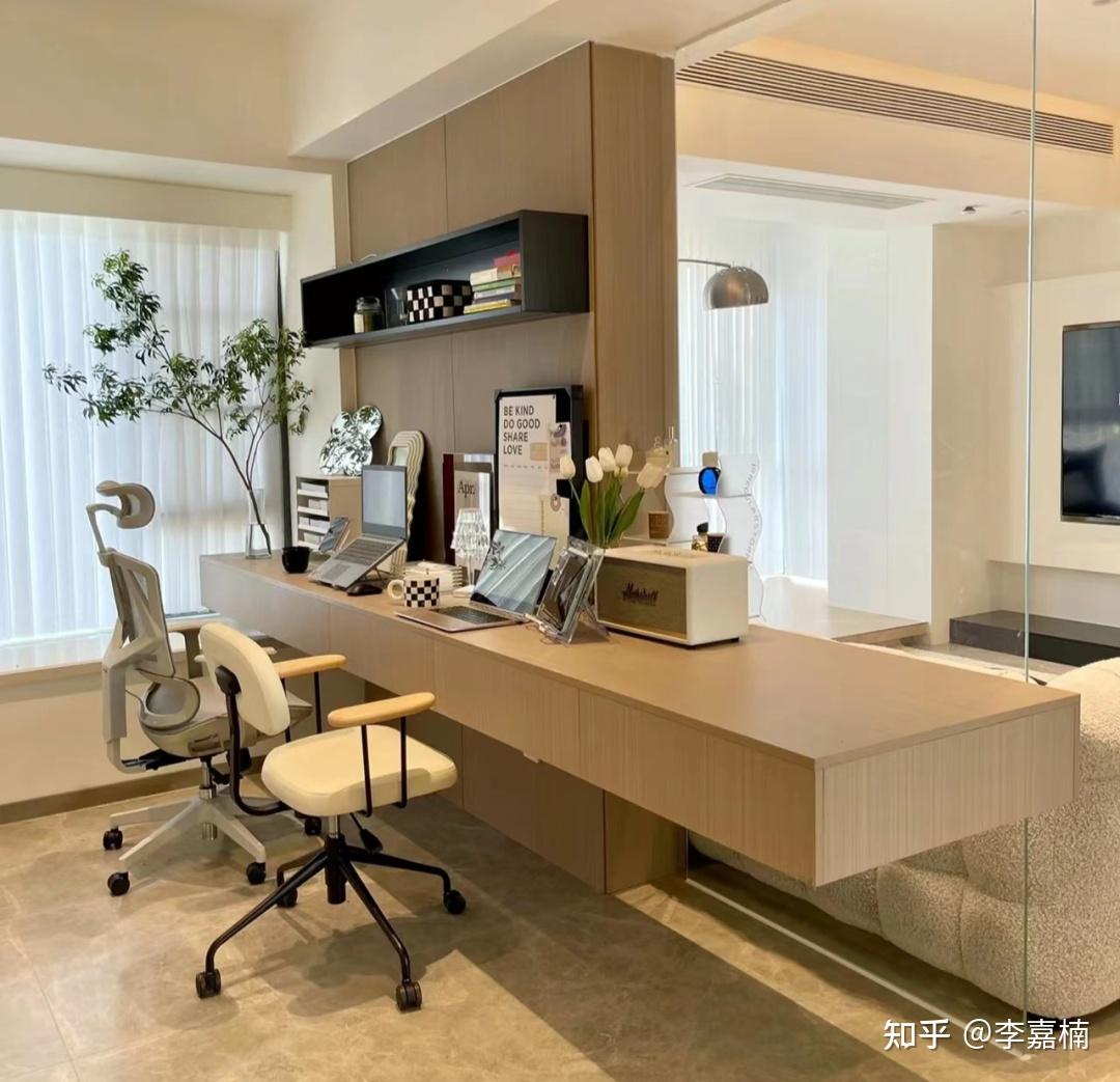 入住一年,我发现最不后悔的就是客厅改书房听了劝,真是越住越喜欢 - 知乎