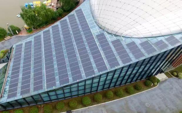 商业屋顶光伏电站