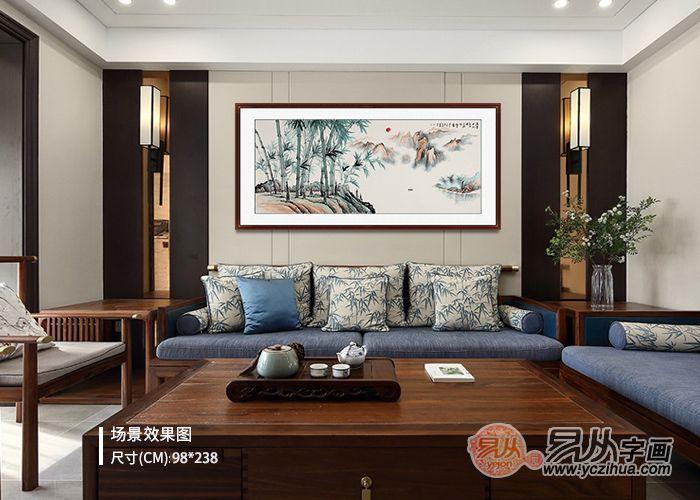 家中挂画 家里挂什么画合适 山水画让人心旷神怡 - 知乎