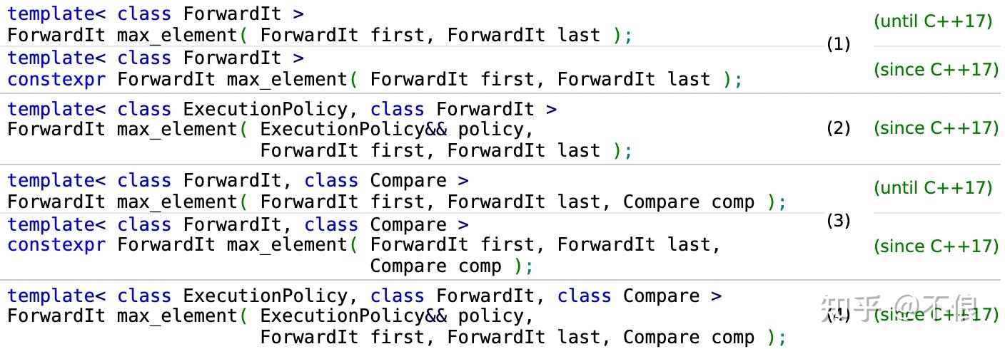 C++标准库算法--Min/Max Operations - 知乎