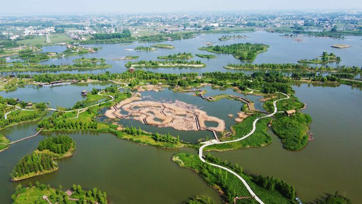 扬州北湖湿地公园，它是瘦西湖的3.5倍大，被阮元誉为三十二西湖 - 知乎