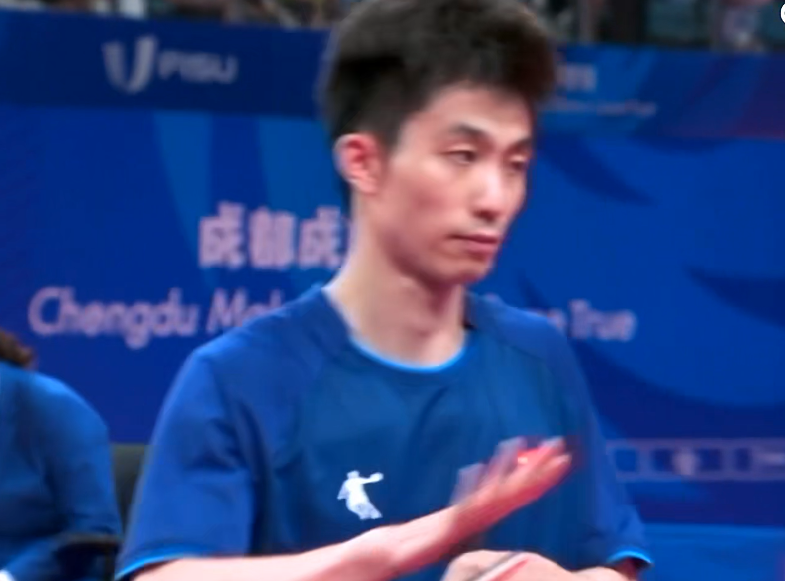 周恺4-2力克徐瑛彬,赢下巅峰对决,夺得大运会乒乓球男单冠军! - 知乎