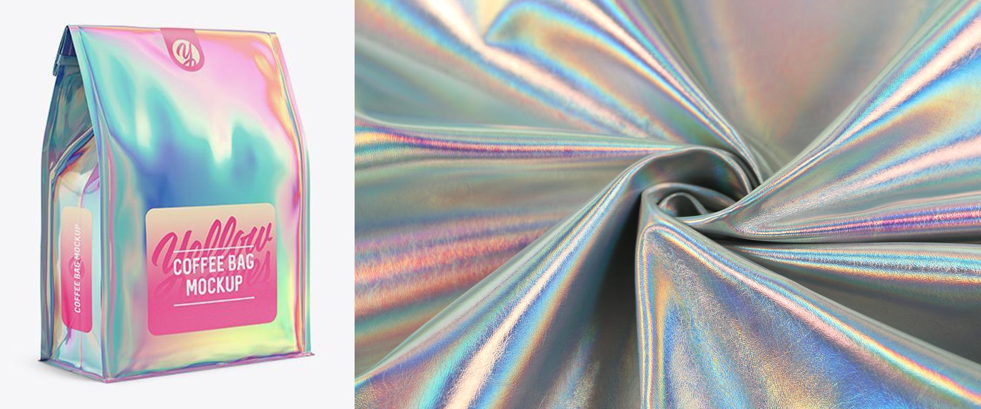 如何做出这种镭射布的效果? - 知乎