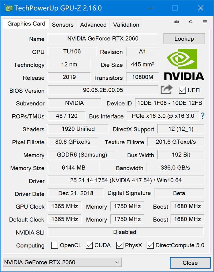 2060 или 3050ti для ноутбука