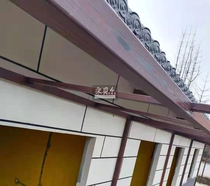 四川木纹漆-廊架仿古木纹漆效果 - 知乎