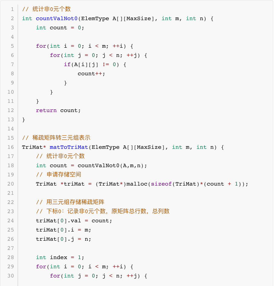 【图解】数据结构代码领背-三元组表示法定义及稀疏矩阵的三元组表示 - 知乎