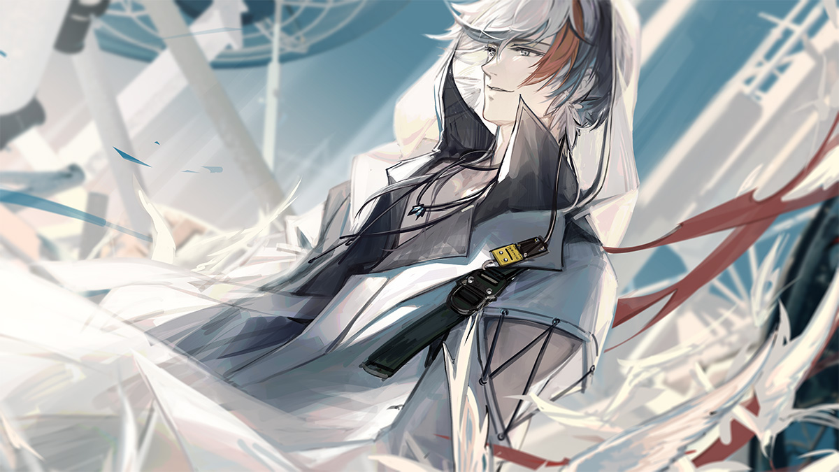 如何看待游戏《明日方舟》中画师skade的作品? - 知乎