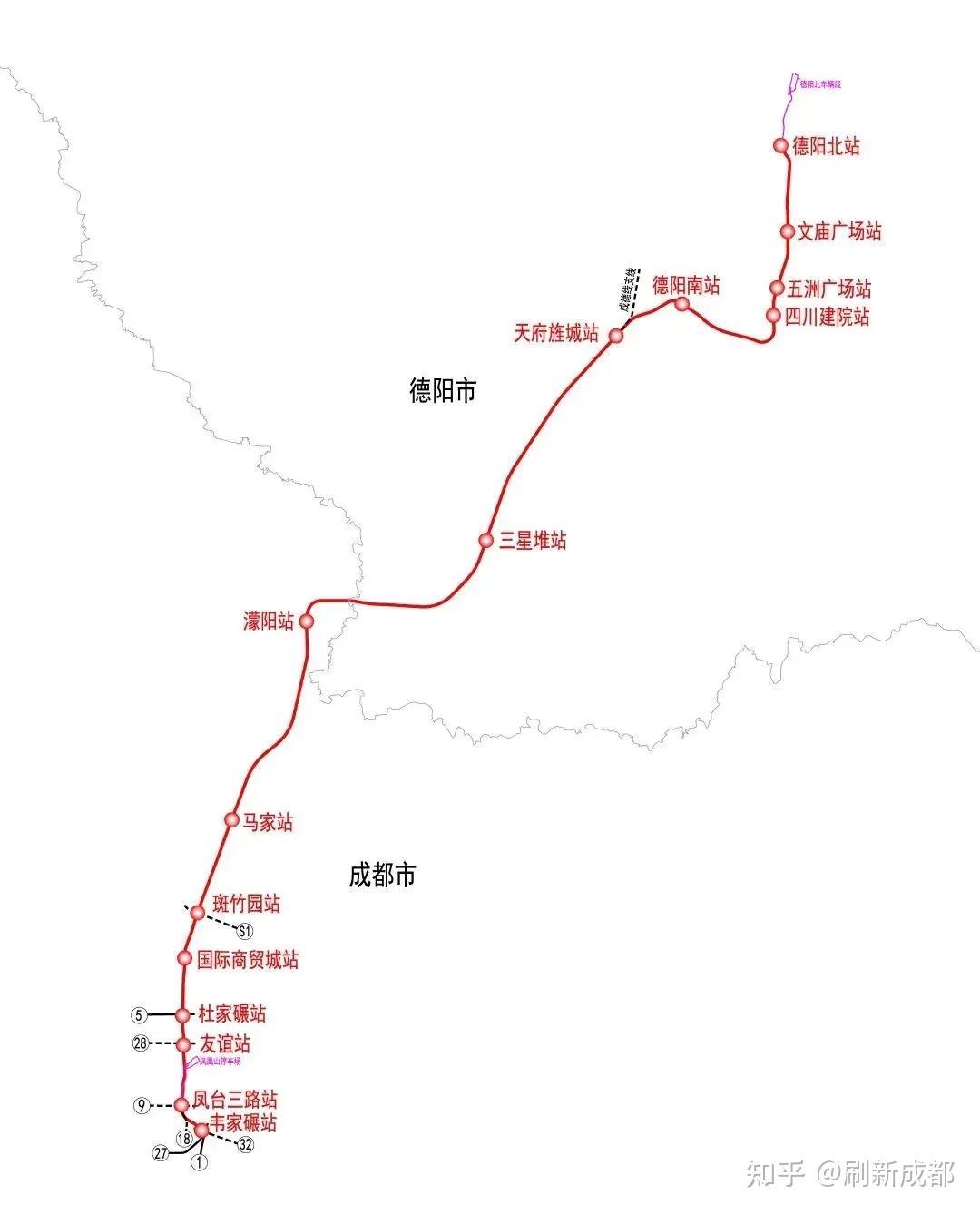 曝光：成都在建7条地铁线开通时间！今年将“停一开四” - 知乎