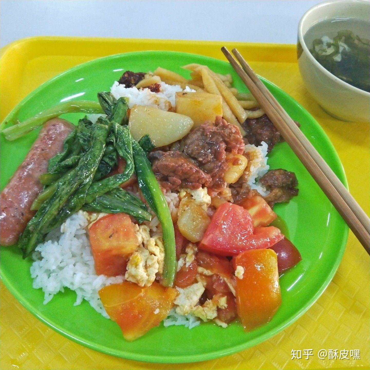 一句话描述龙岩学院的食堂有多好吃