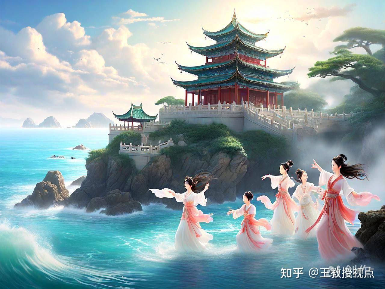 中国古代仙境里的仙女们欣赏：超凡脱俗的绝美风华 - 知乎