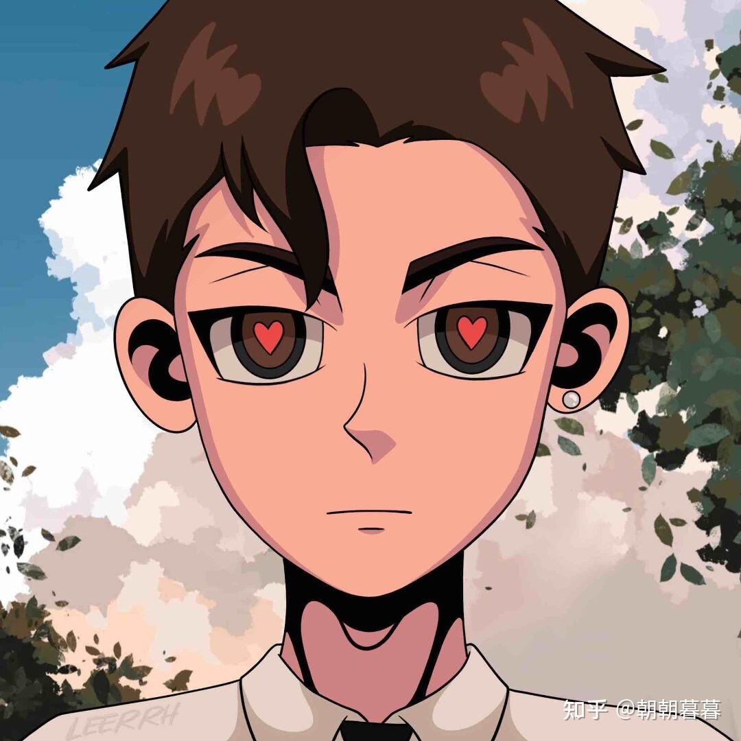 眼睛带爱心旁边有花的动漫头像?是情头吗? - 知乎