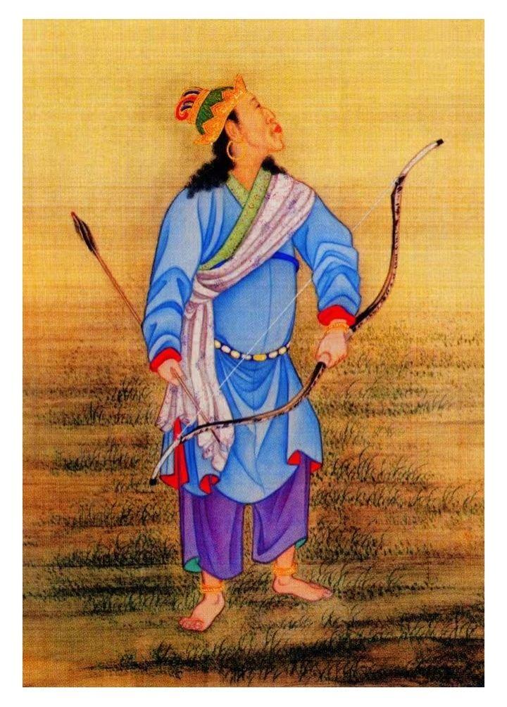 雍正皇帝变装(汉装)画《胤禛行乐图册》 - 知乎
