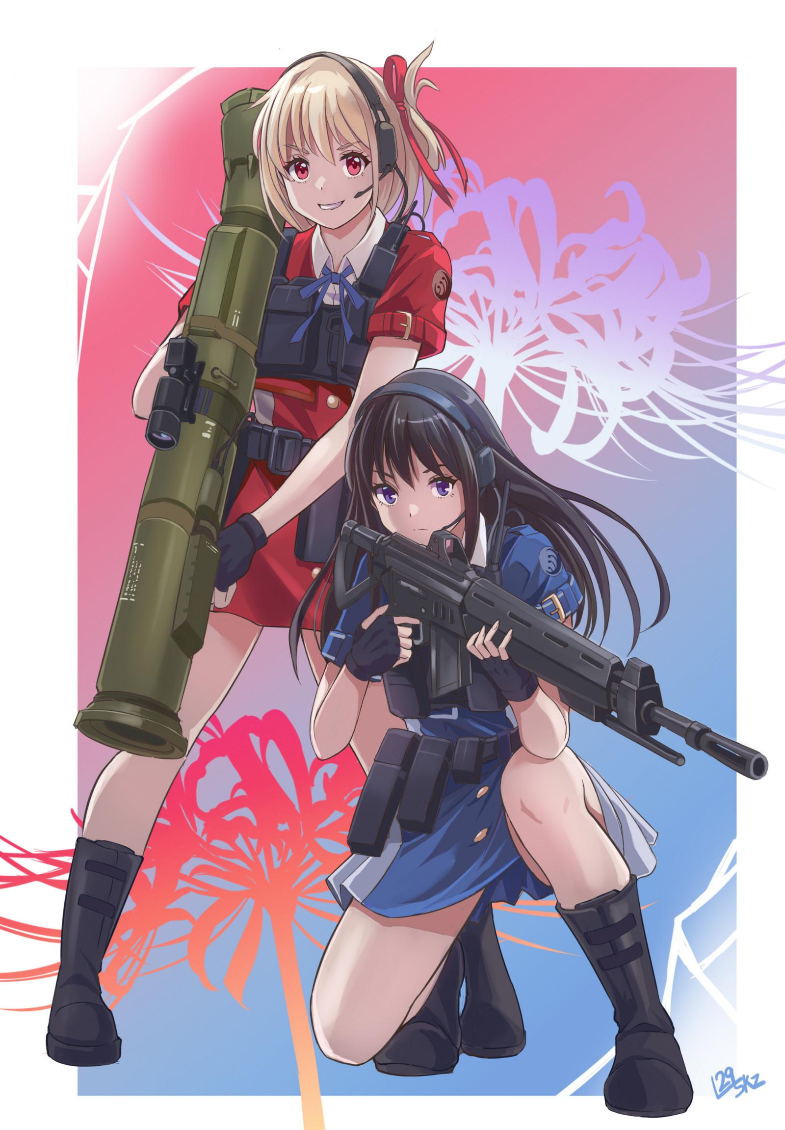 有哪些有拿着狙击枪很酷的女主角的动漫? - 知乎