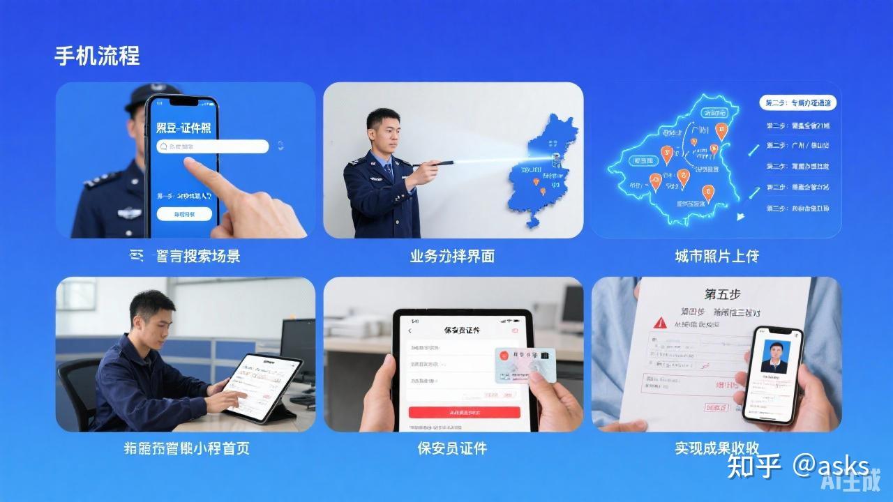 保安员必看!在家10分钟搞定证件照回执,不用跑影楼,附避坑指南 - 知乎