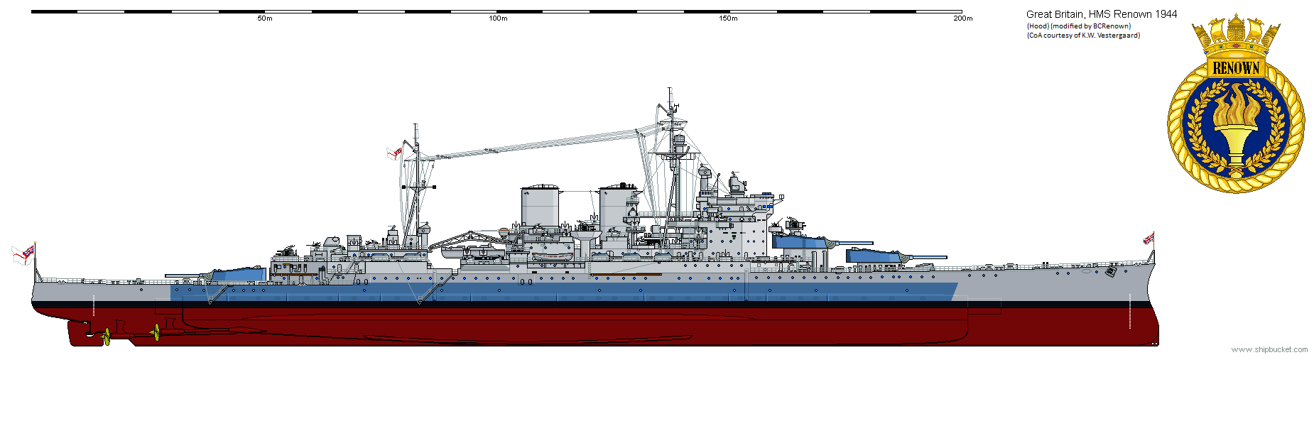 胡德号战列巡洋舰真的很好看吗以二战审美