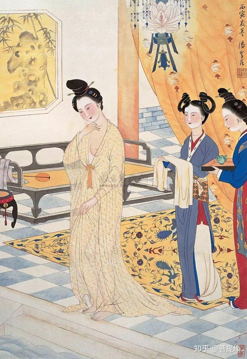 人人想看的绘画贵妃出浴图- 知乎