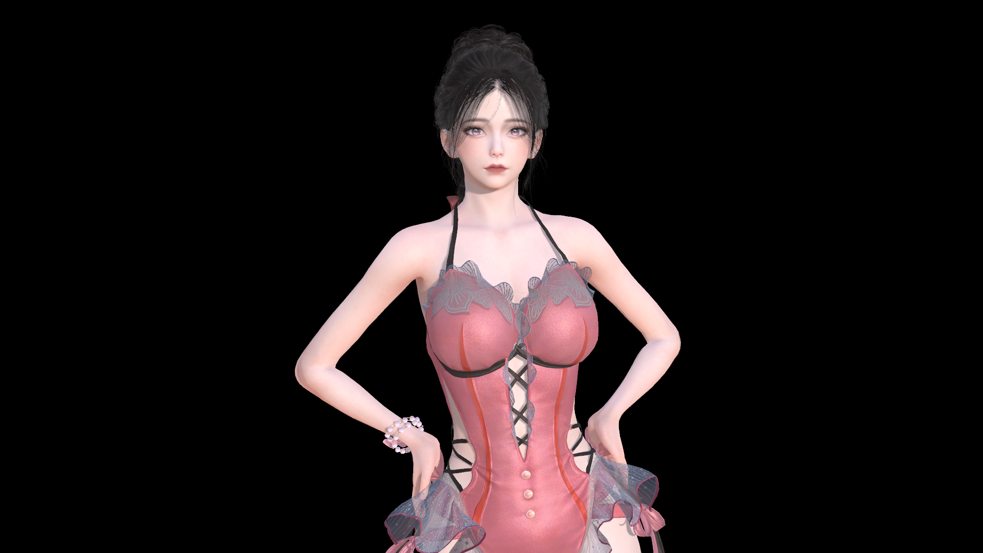 沈妙泳装