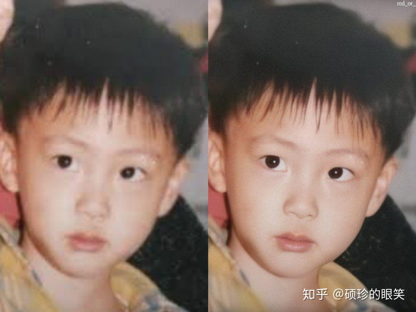 可以晒一下金硕珍小时候的照片吗