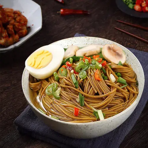 為什麼速食蕎麥麵用開水泡泡就軟了能吃了