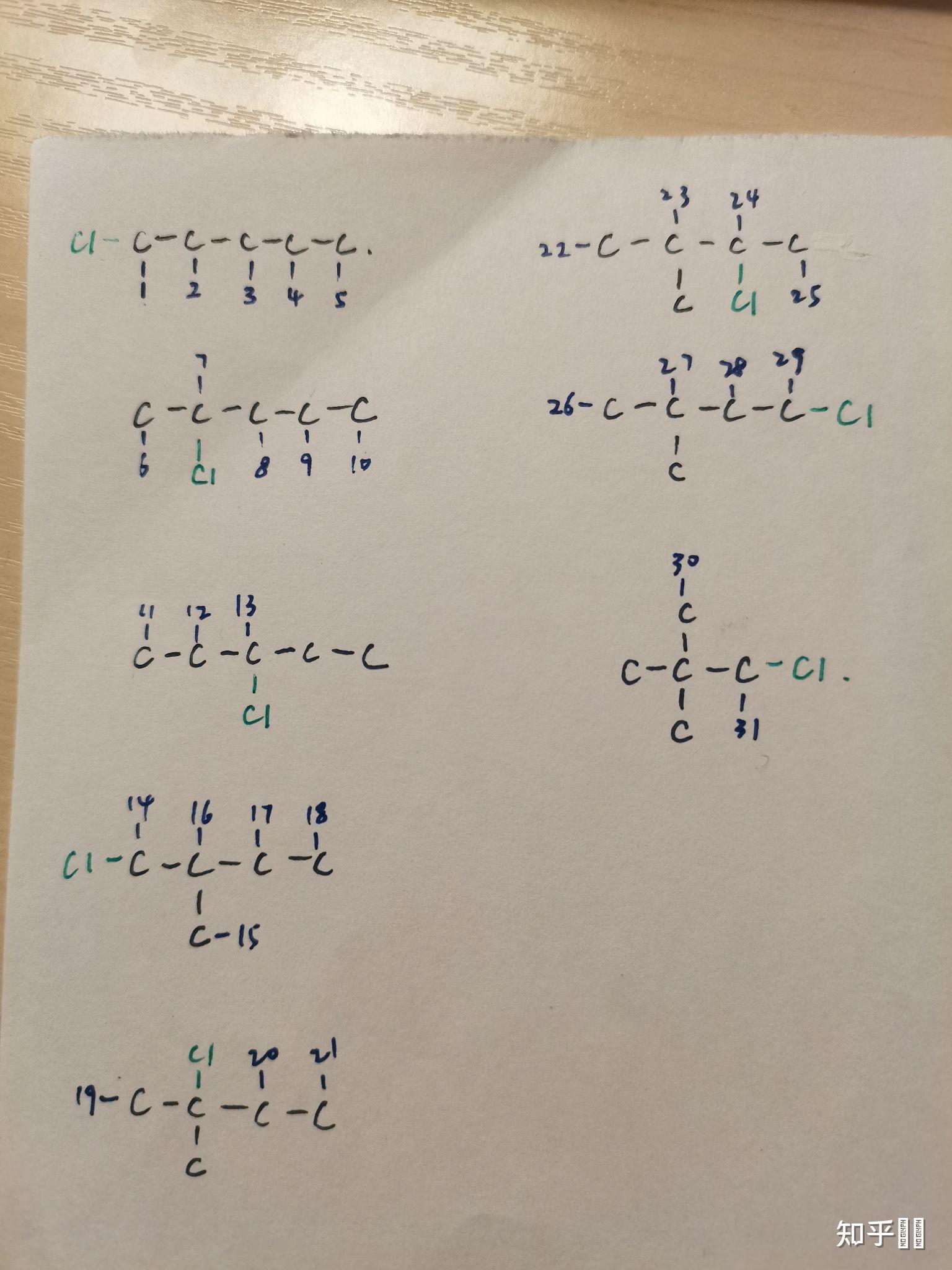 戊烷的一氯一溴代物有多少种呢