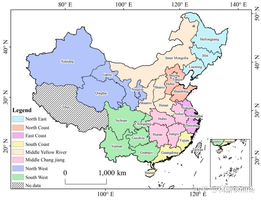 如何绘制精美的研究区概况图... - 知乎