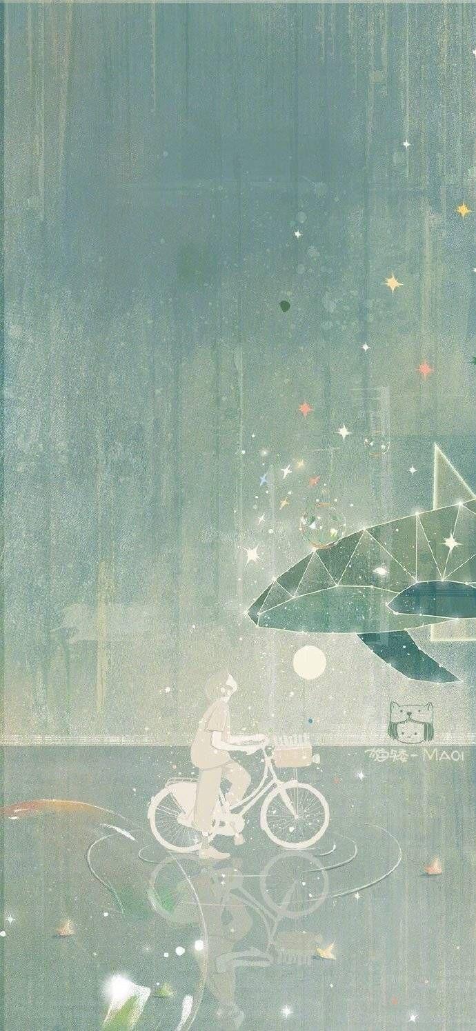 有什么美到极致的绿色壁纸?(绿色壁纸好看卡通动漫)