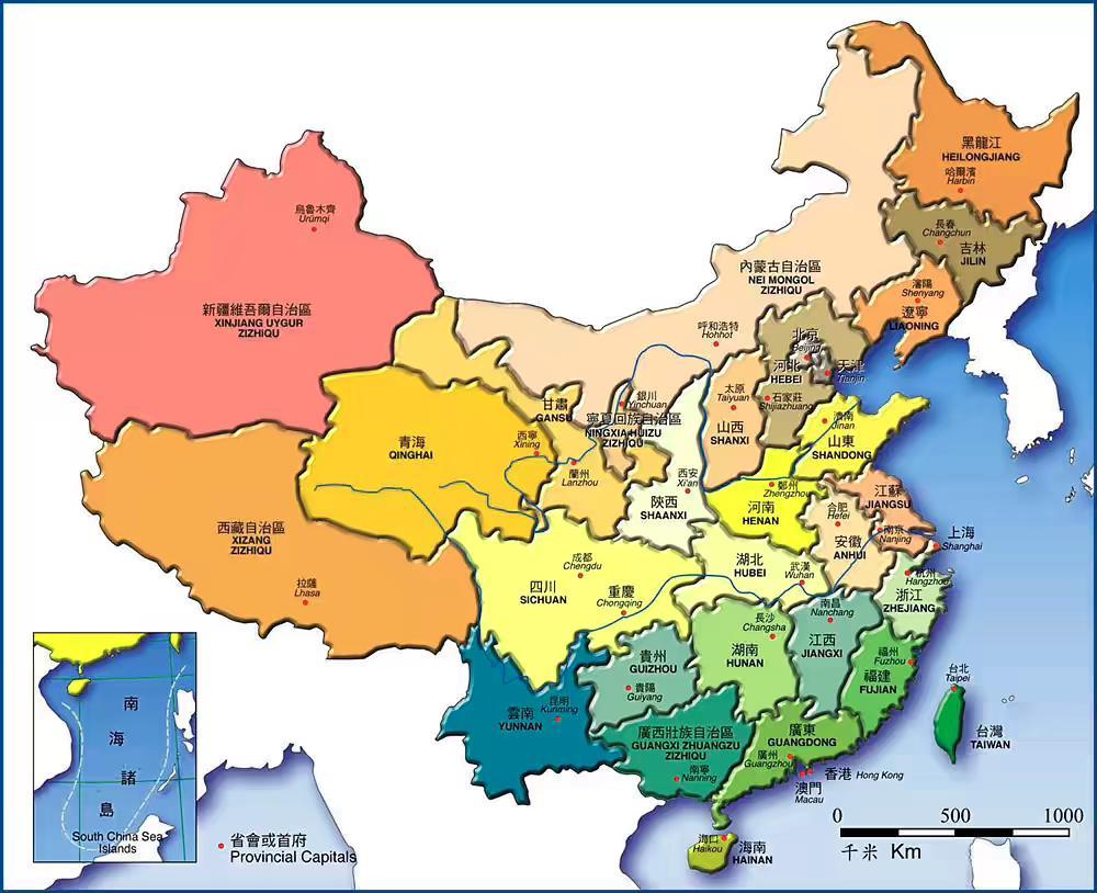 中国现在的各省份是根据什么划分或怎么形成的? - 知乎