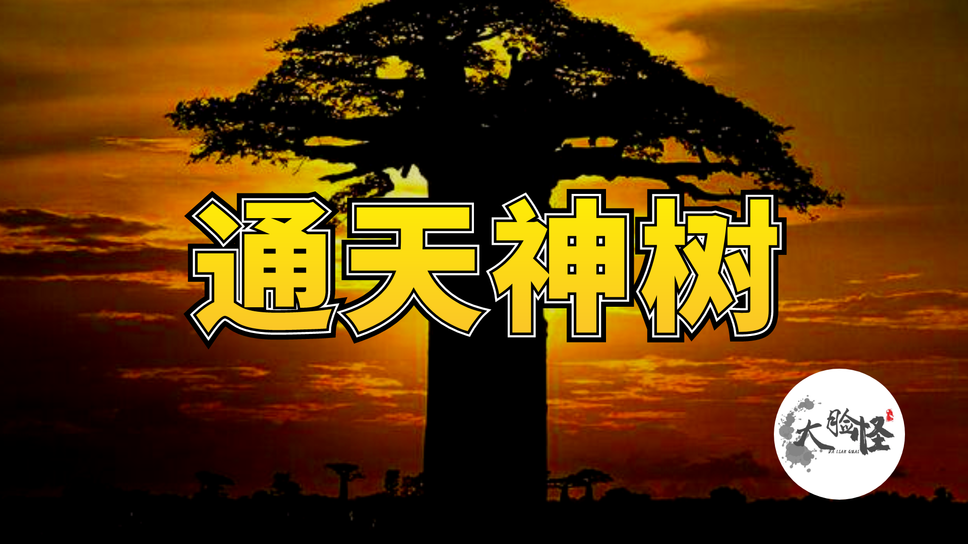 远古通天的神树透露了一个流传至今的神秘仪式上古神话那些事