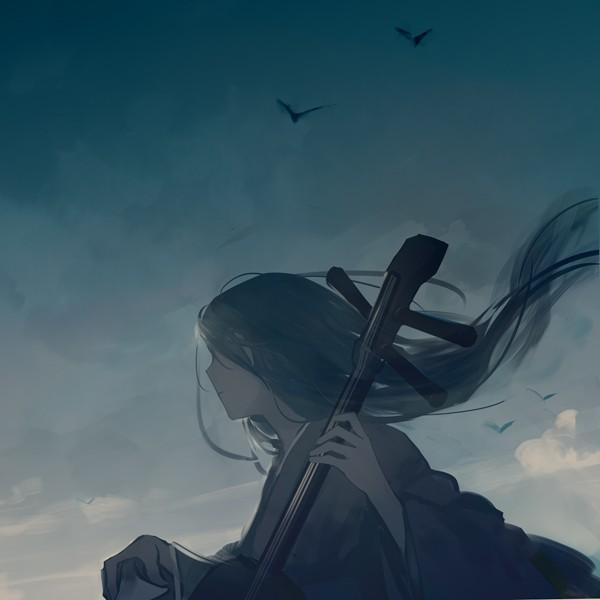 有没有古风背影图片有没有古风黑影背影的图