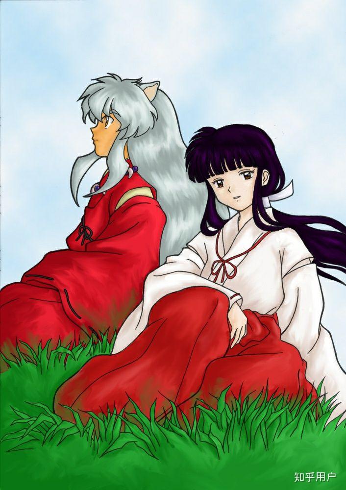 《犬夜叉》里的桔梗和戈薇长得完全相同,但是有一部分读者/观众更喜欢