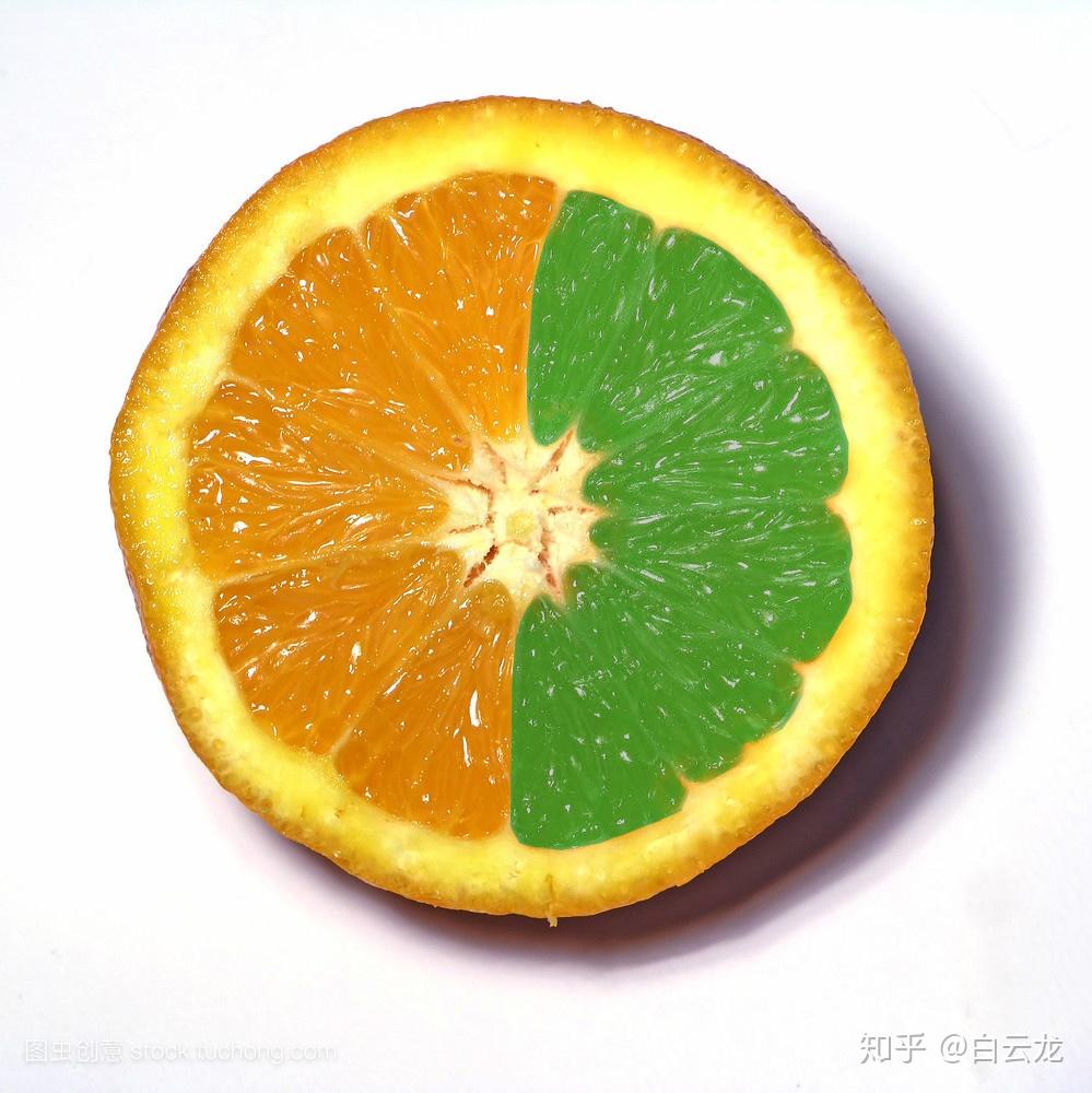 绿色橘子图片恶搞图片