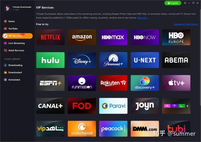 Y2save 比较几种流媒体下载软件:Y2mate Downloader (Y2mate.ch), StreamFab, Audials, PlayOn ...
