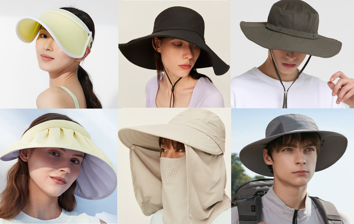 2023年男女防晒帽推荐：防晒帽/遮阳帽怎么选？什么颜色最防晒？既好看