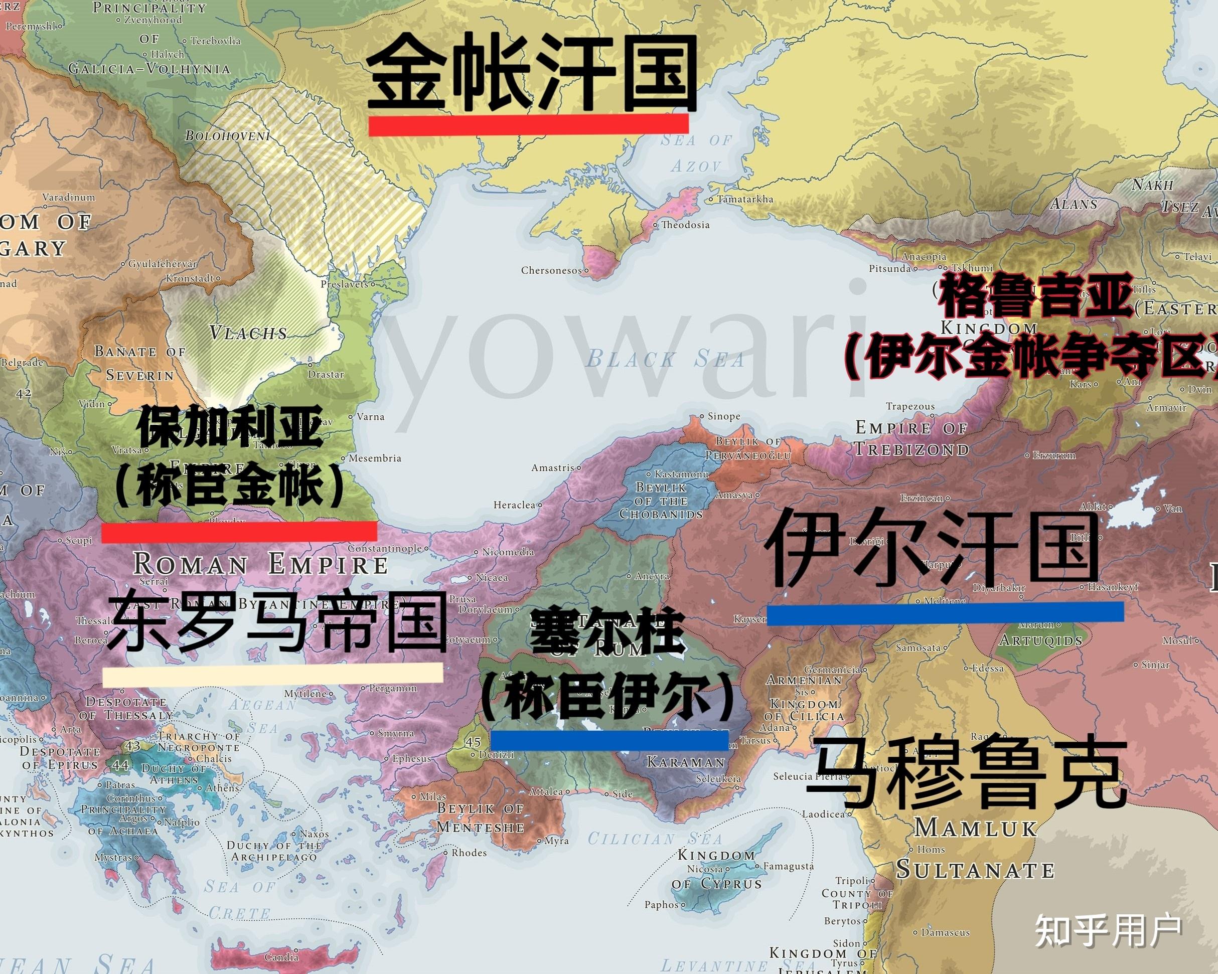 蒙古帝国的三次西征为什么唯独放过了拜占庭帝国