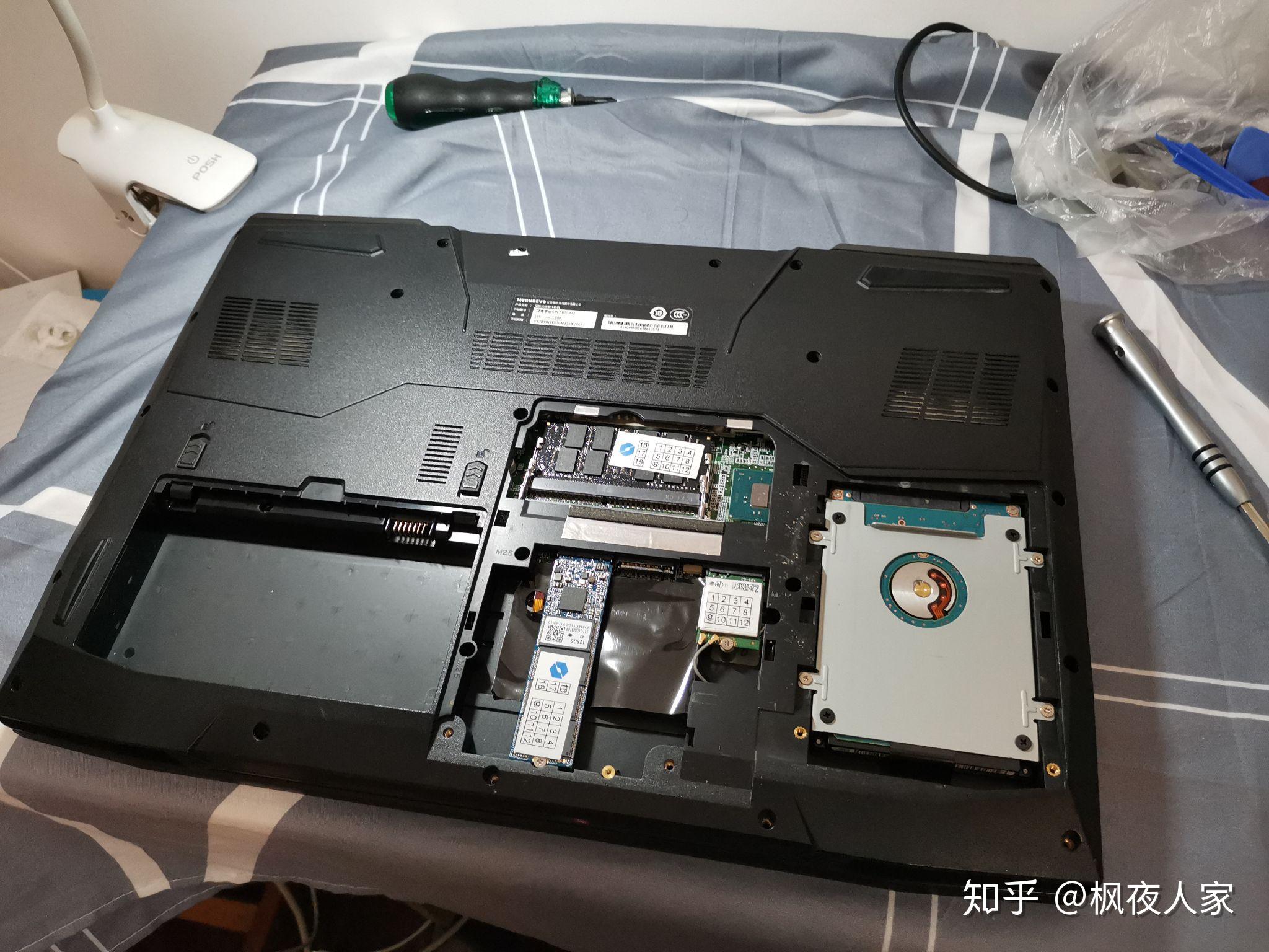 机械革命x6拆装清灰之后重新组装开不了机怎么办