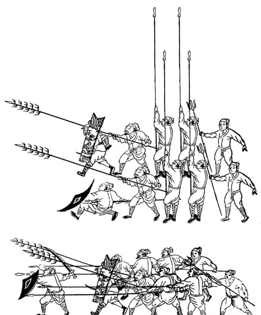 一个人靠冷兵器要如何破戚家军老兵组成的一组鸳鸯阵?